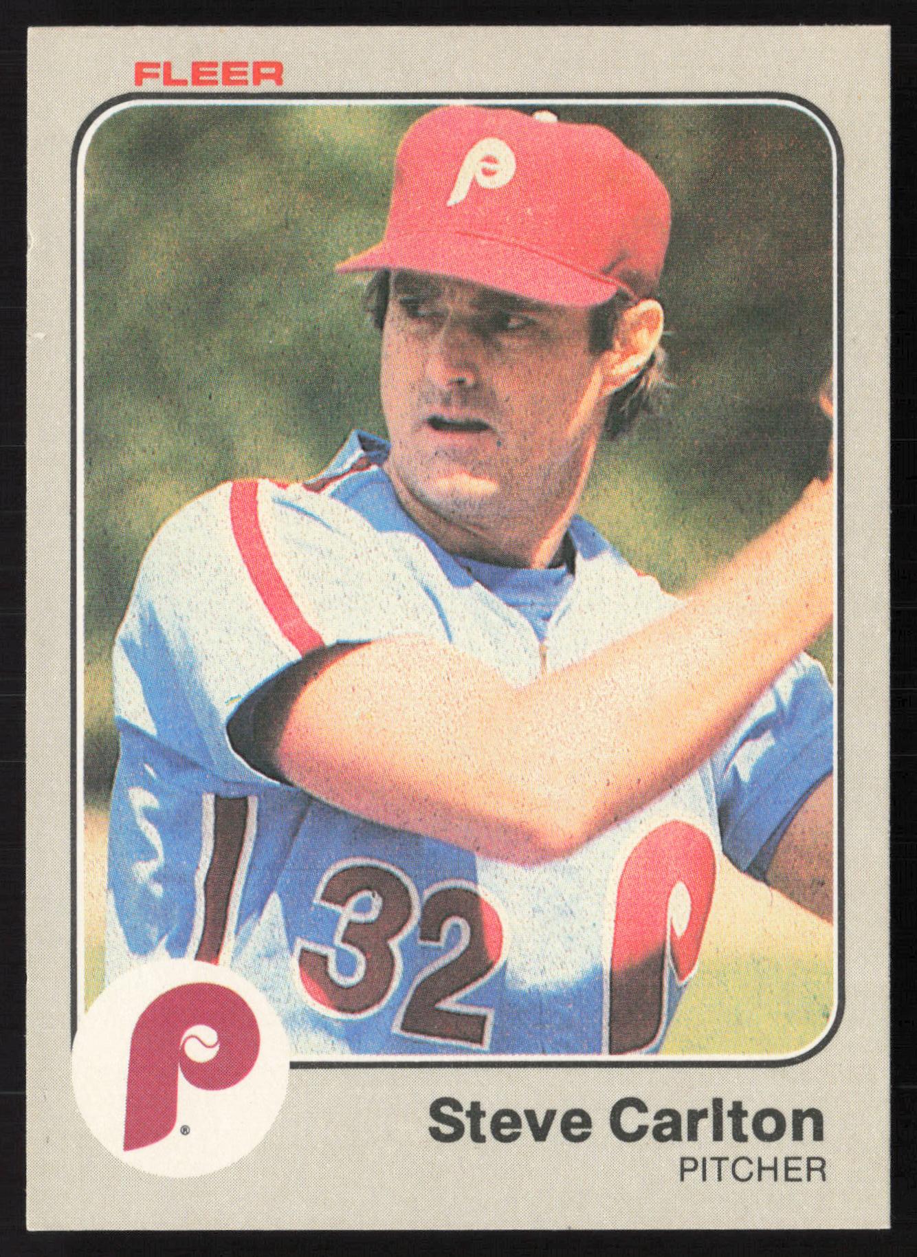 1983 Fleer #155 Steve Carlton