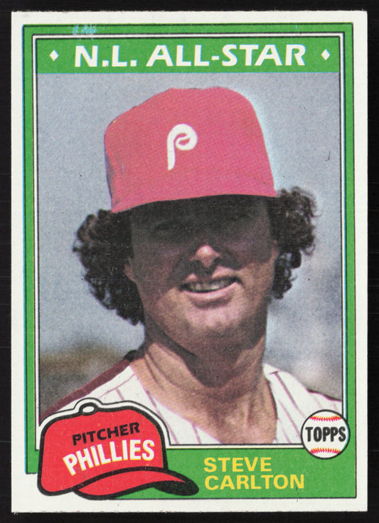 1981 Topps #630 Steve Carlton