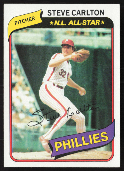 1980 Topps #210 Steve Carlton