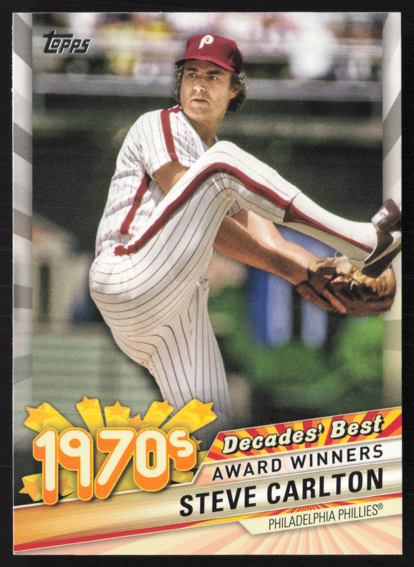 2020 Topps #DB-37 Steve Carlton Decades' Best (Series Two)