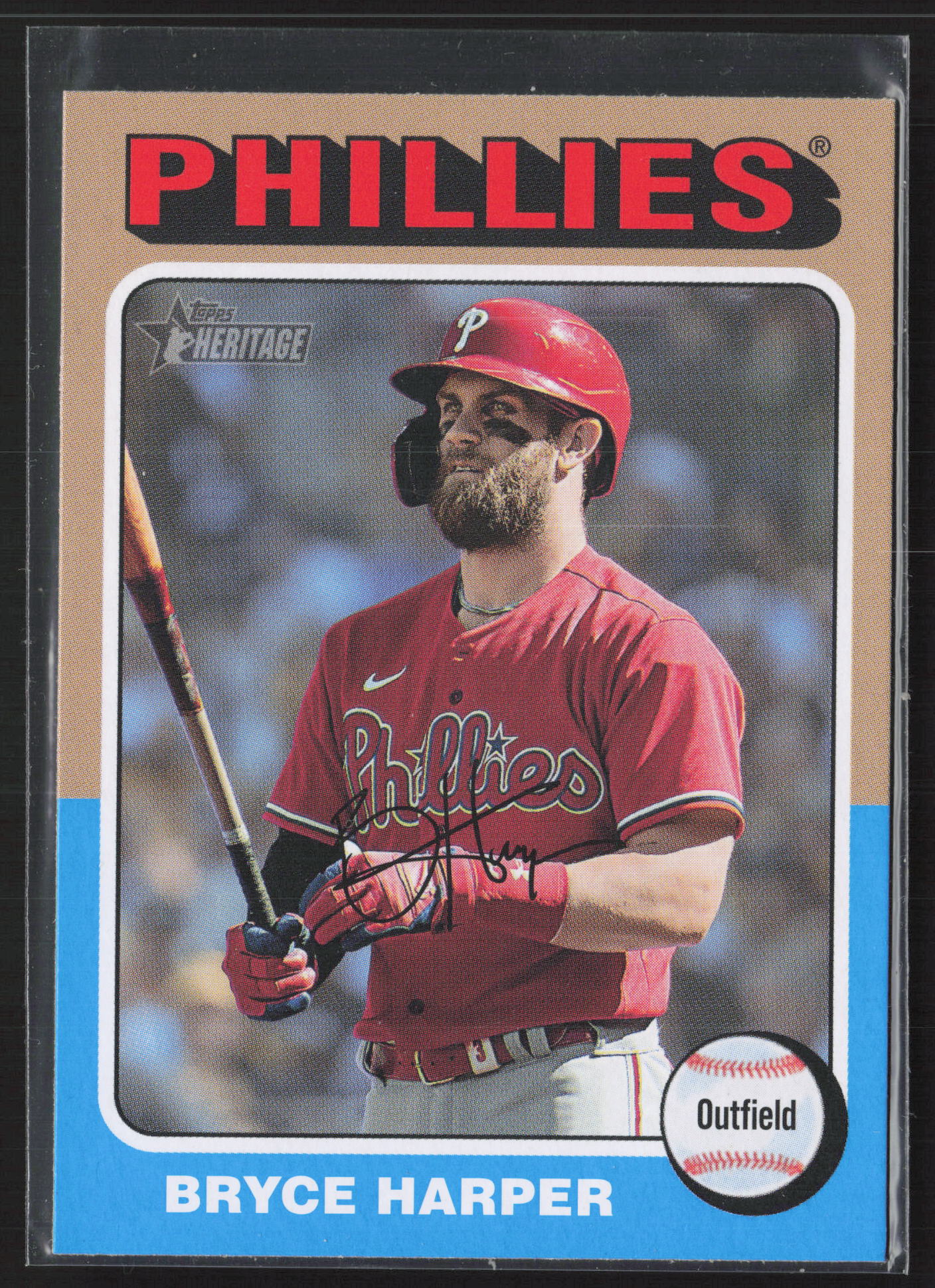 2024 Topps Heritage #405 Bryce Harper