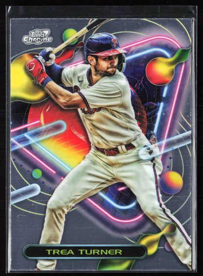 2023 Topps Cosmic Chrome #167 Trea Turner