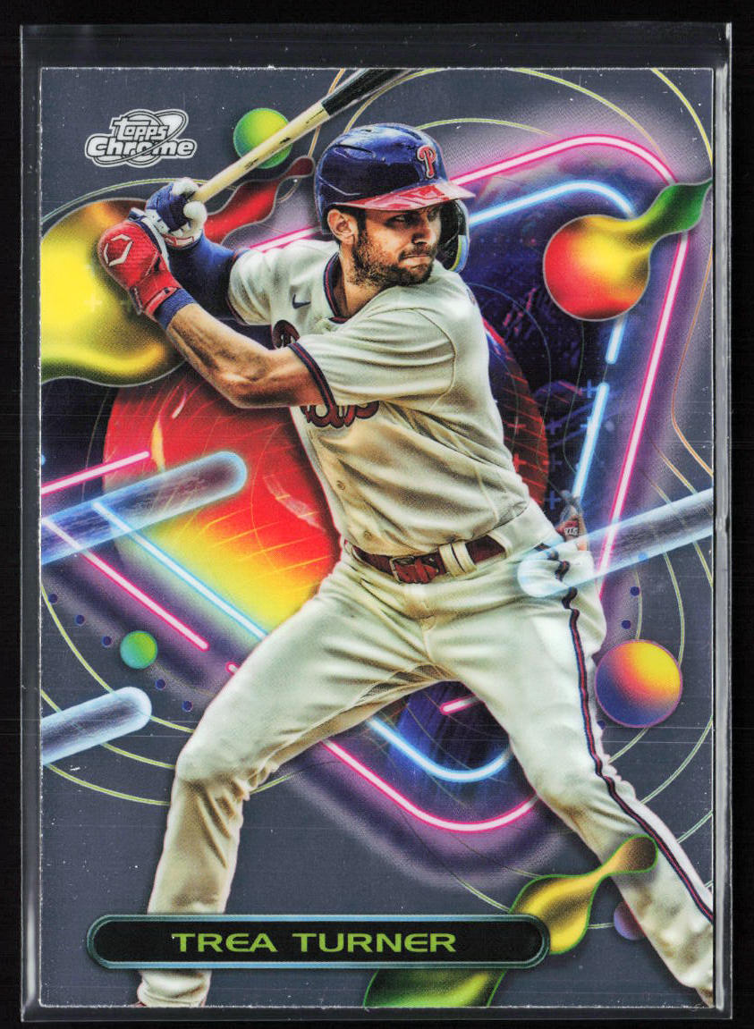 2023 Topps Cosmic Chrome #167 Trea Turner