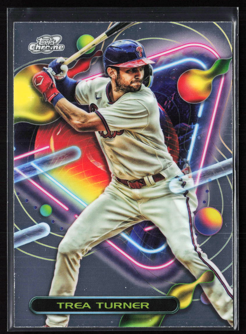 2023 Topps Cosmic Chrome #167 Trea Turner