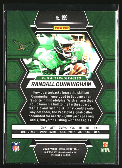 2023 Panini Mosaic #199 Randall Cunningham