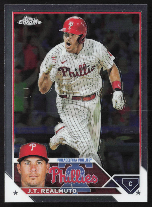 2023 Topps Chrome #30 J.T. Realmuto