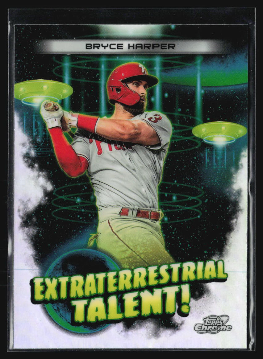 2023 Topps Cosmic Chrome #ET-12 Bryce Harper Extraterrestrial Talent