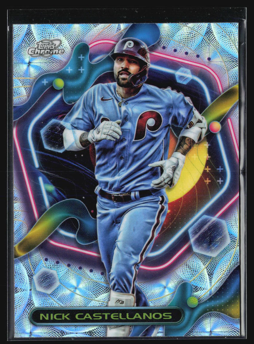 2023 Topps Cosmic Chrome #169 Nick Castellanos Nucleus Refractor