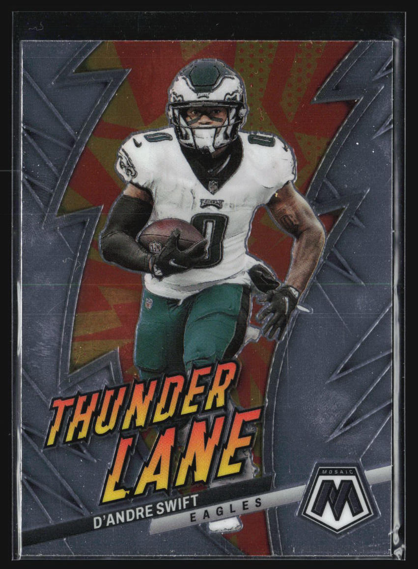 2023 Panini Mosaic #TL-DSW D'Andre Swift Thunder Lane