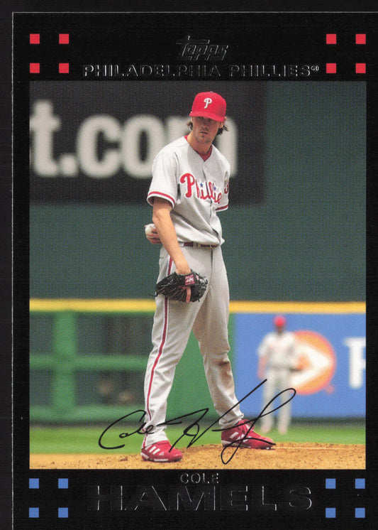 2007 Topps #55 Cole Hamels