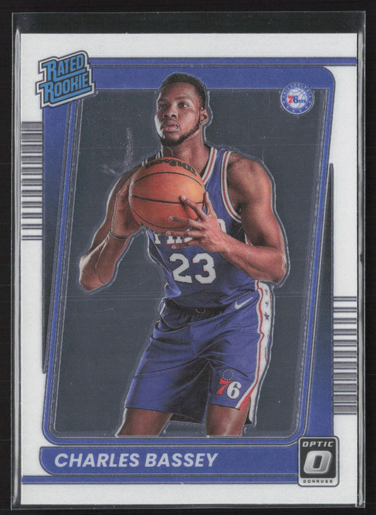 2021-22 Donruss Optic #163 Charles Bassey