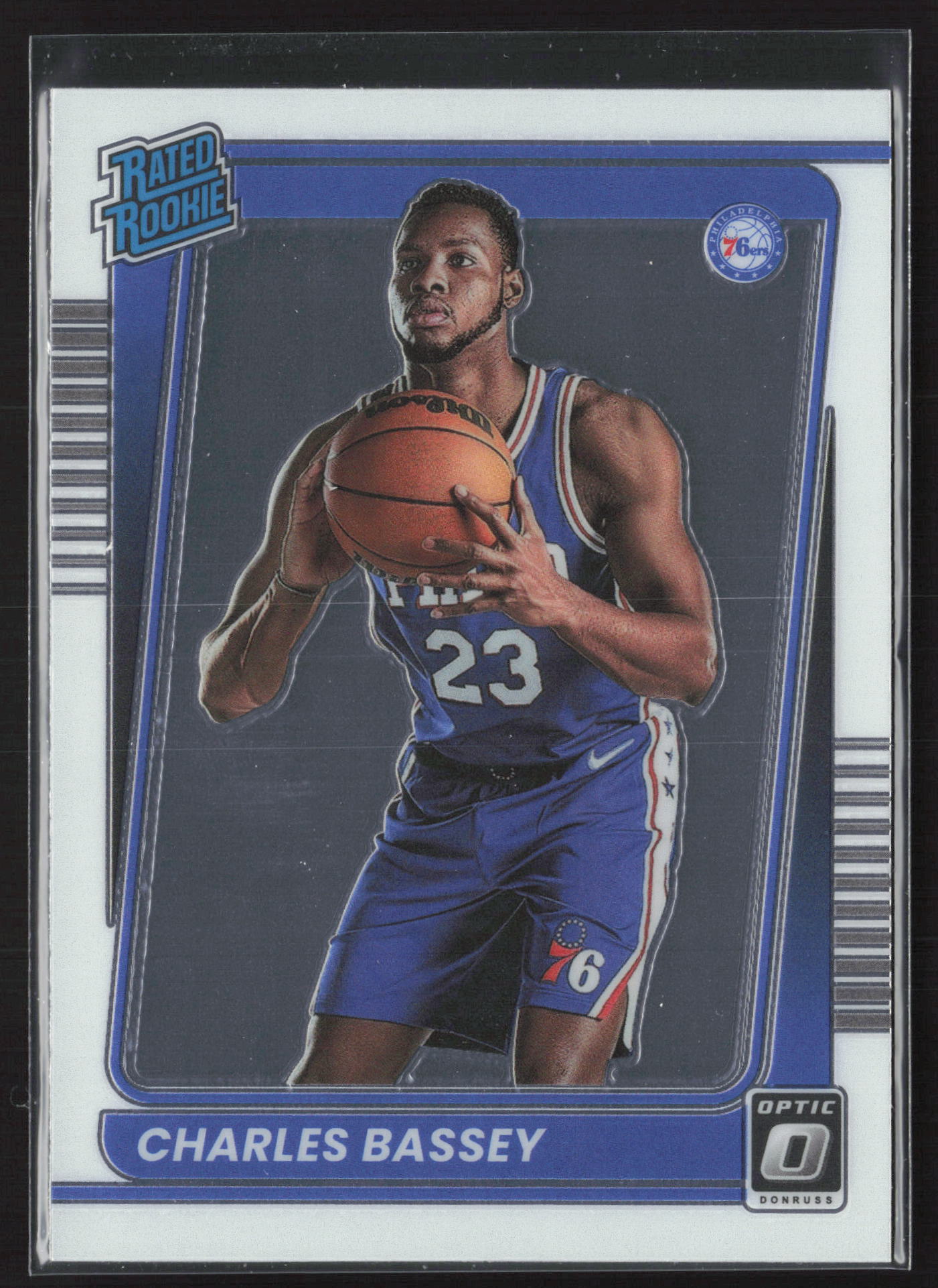 2021-22 Donruss Optic #163 Charles Bassey