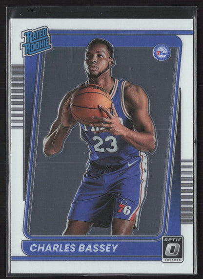 2021-22 Donruss Optic #163 Charles Bassey