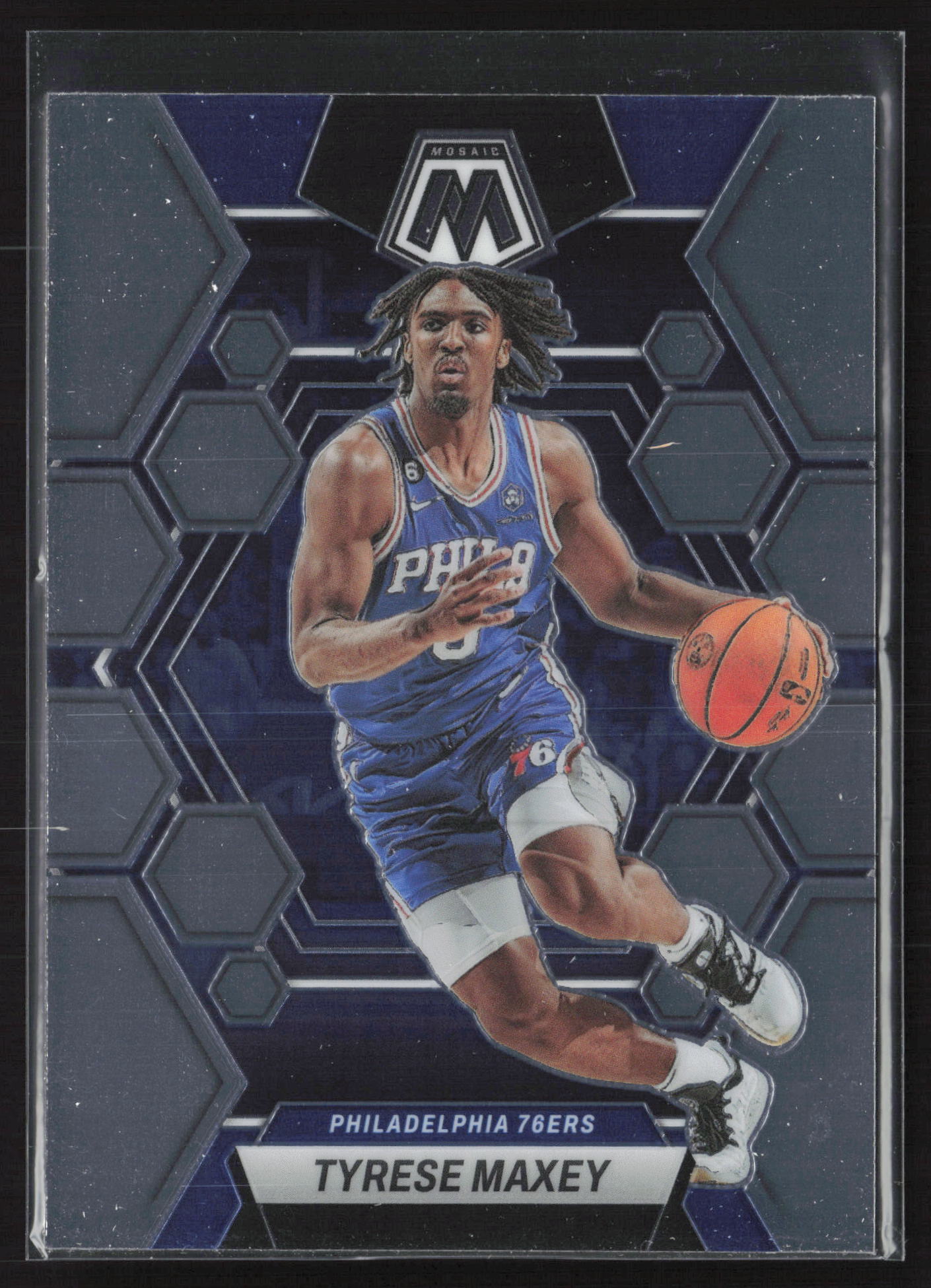 2022-23 Panini Mosaic #89 Tyrese Maxey