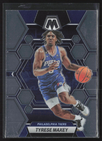 2022-23 Panini Mosaic #89 Tyrese Maxey