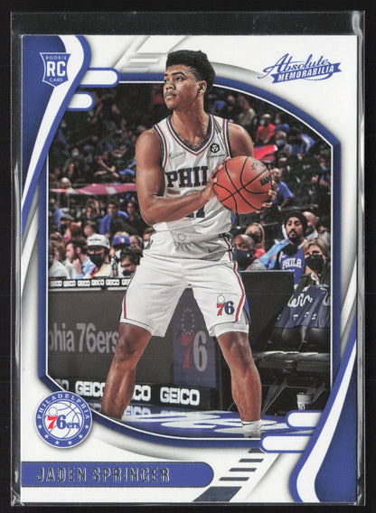 2021-22 Panini Chronicles #224 Jaden Springer