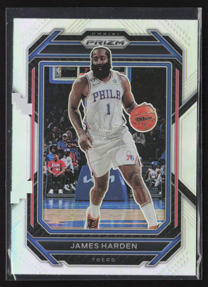 2022-23 Panini Prizm #35 James Harden Prizms Silver