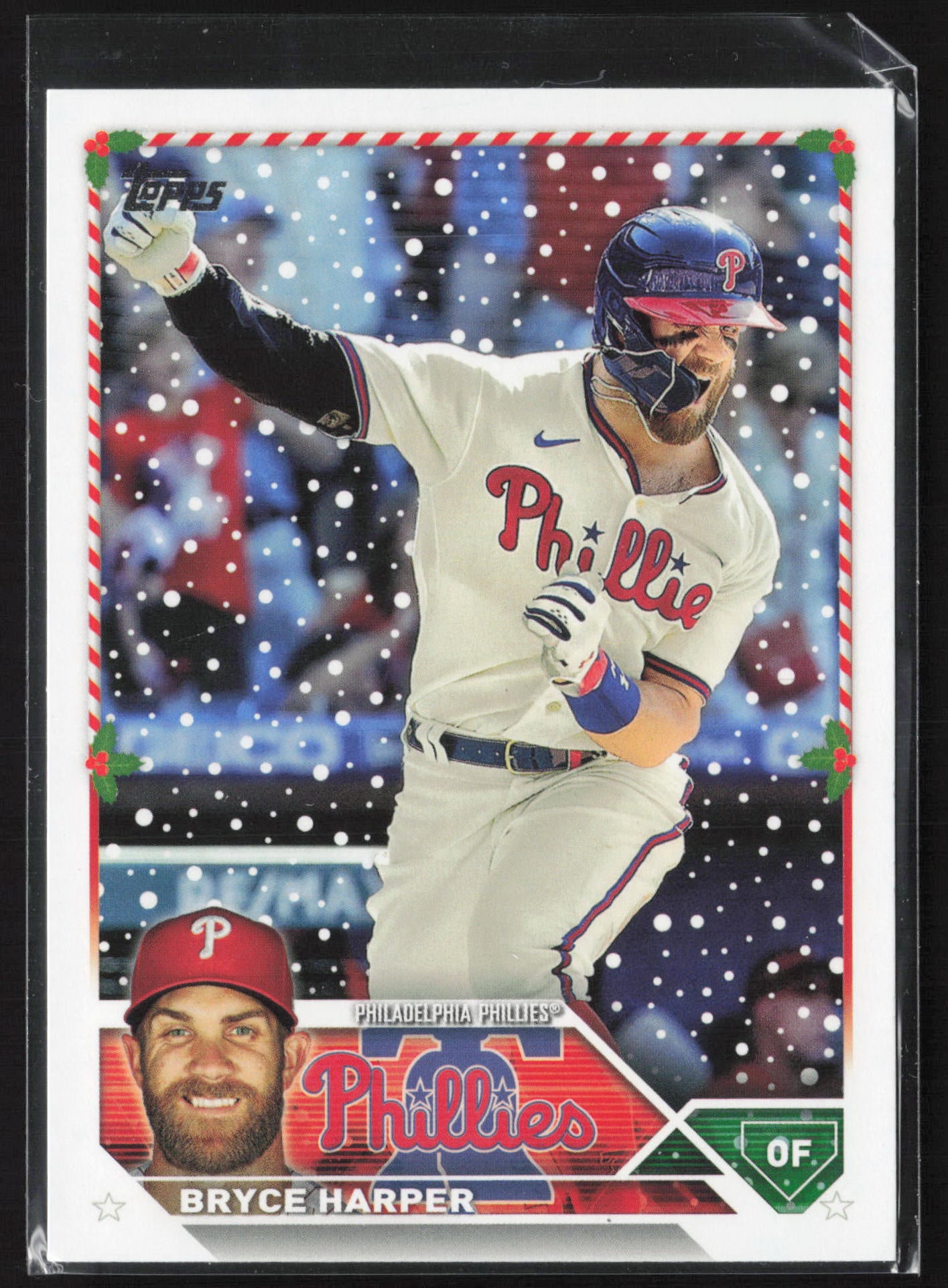 2023 Topps Holiday #H84 Bryce Harper