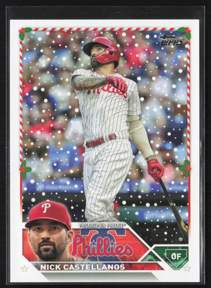 2023 Topps Holiday #H55 Nick Castellanos