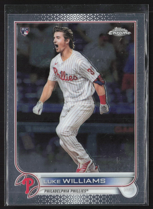 2022 Topps Chrome #170 Luke Williams