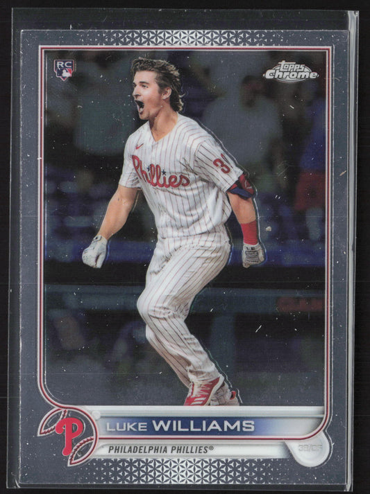 2022 Topps Chrome Sonic #170 Luke Williams