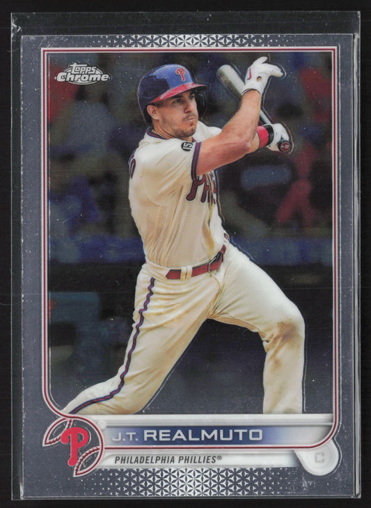 2022 Topps Chrome #13 J.T. Realmuto