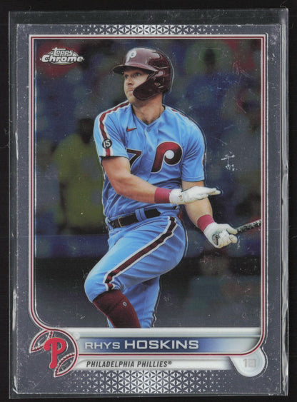 2022 Topps Chrome Sonic #8 Rhys Hoskins