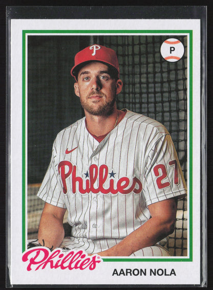 2022 Topps Archives #129 Aaron Nola