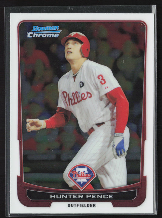 2012 Bowman Chrome #93 Hunter Pence