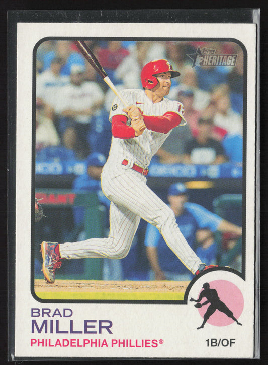 2022 Topps Heritage #108 Brad Miller