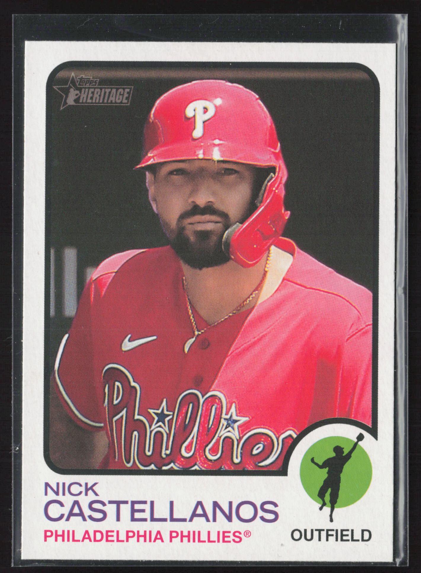 2022 Topps Heritage #563 Nick Castellanos