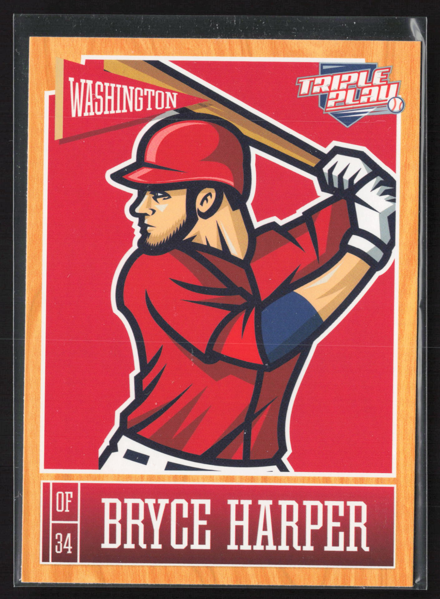 2013 Panini Triple Play #89 Bryce Harper