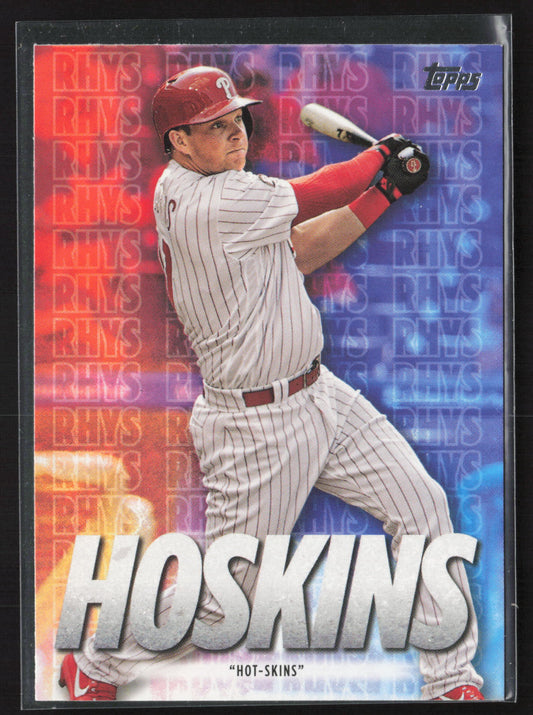 2020 Topps #RH-9 Rhys Hoskins Player Highlights Rhys Hoskins