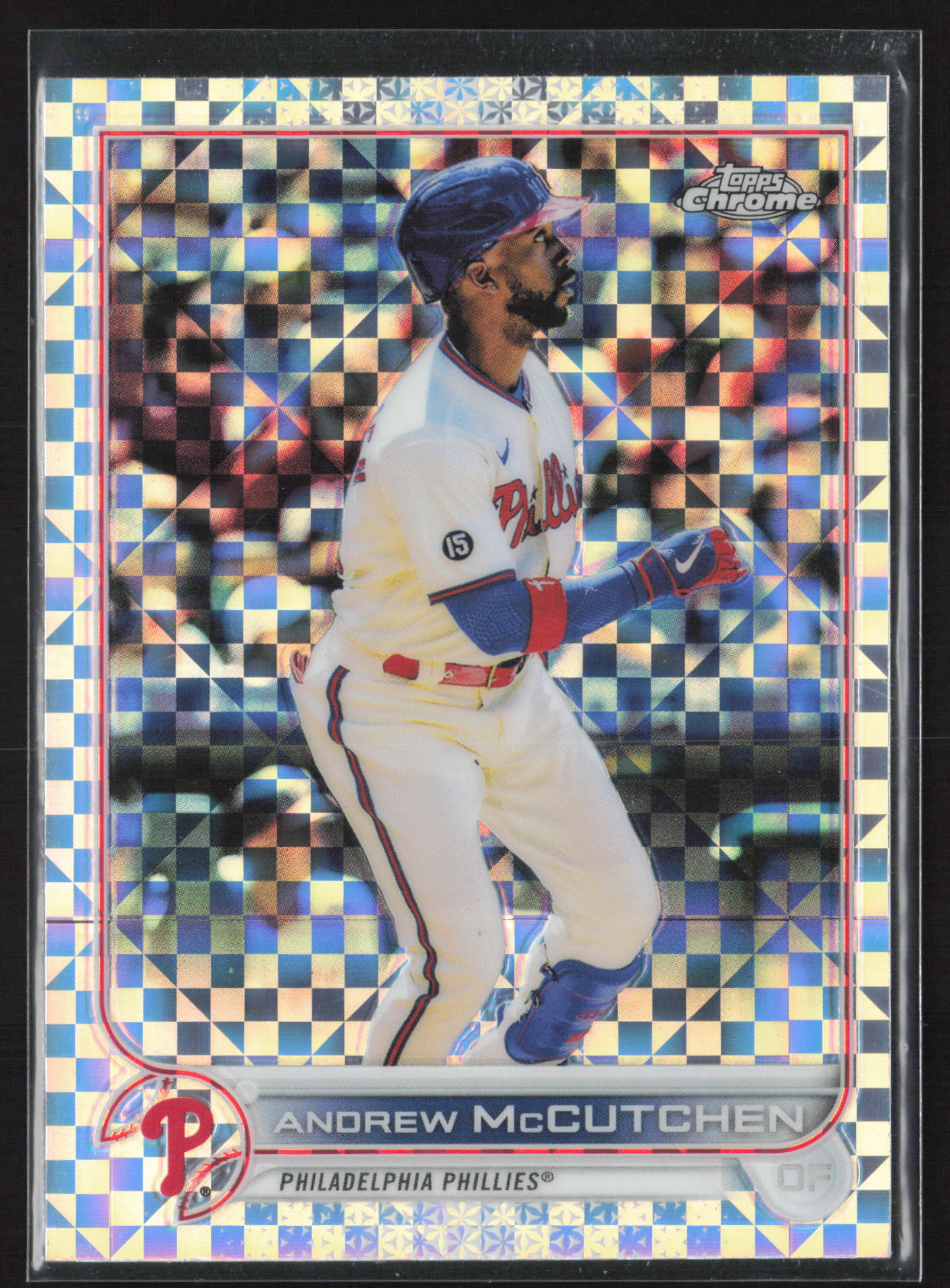 2022 Topps Chrome #153 Andrew McCutchen X-Fractor