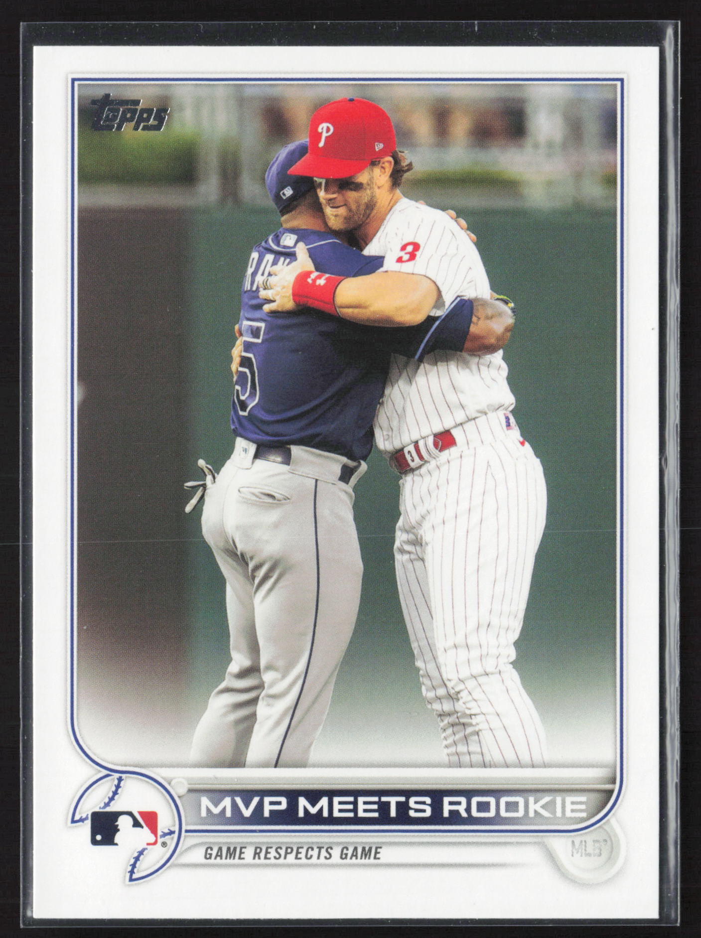 2022 Topps #367 MVP Meets Rookie