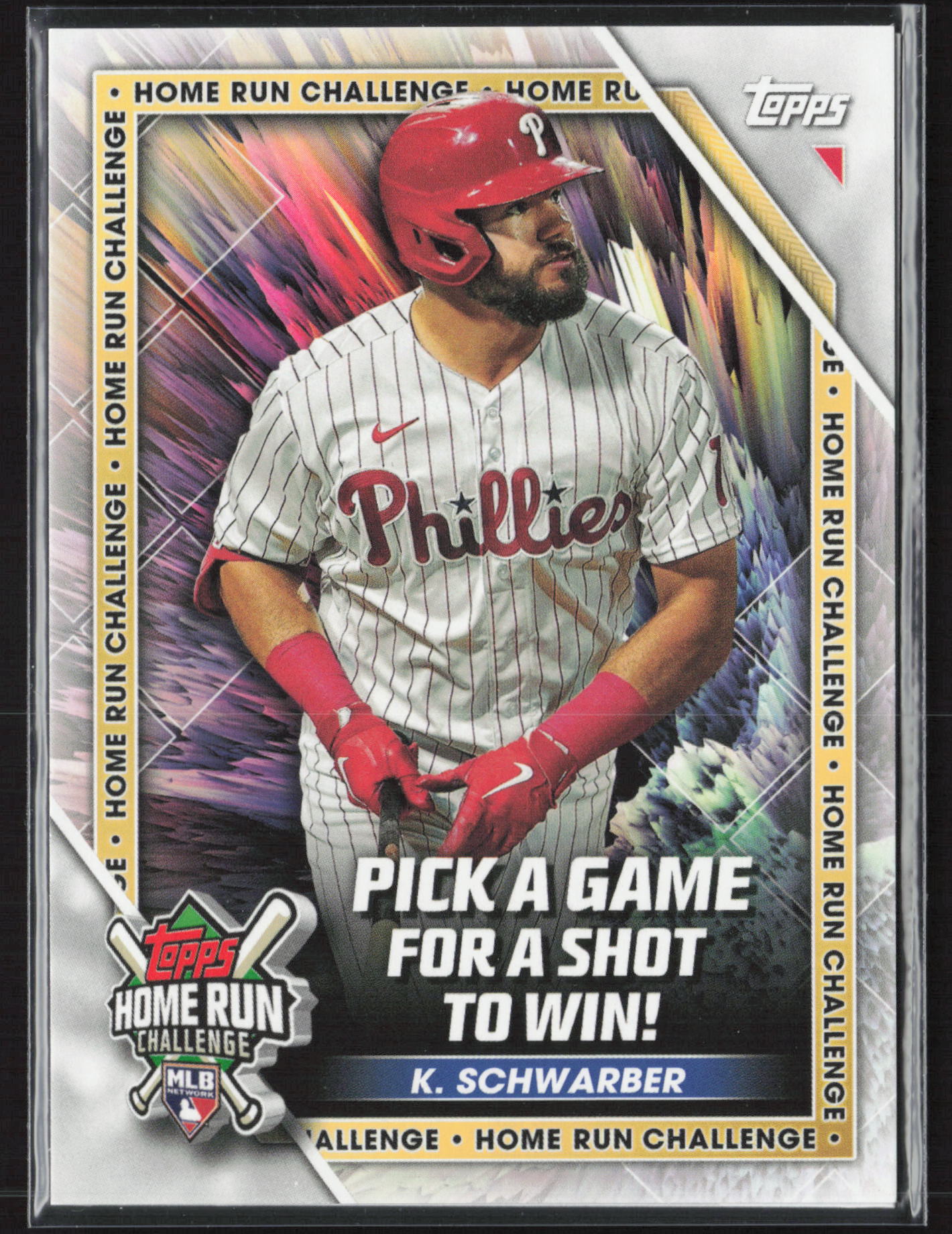 2023 Topps #HRC-19 Kyle Schwarber Home Run Challenge (Series One)