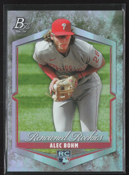 2021 Bowman Platinum #RR-1 Alec Bohm Renowned Rookies