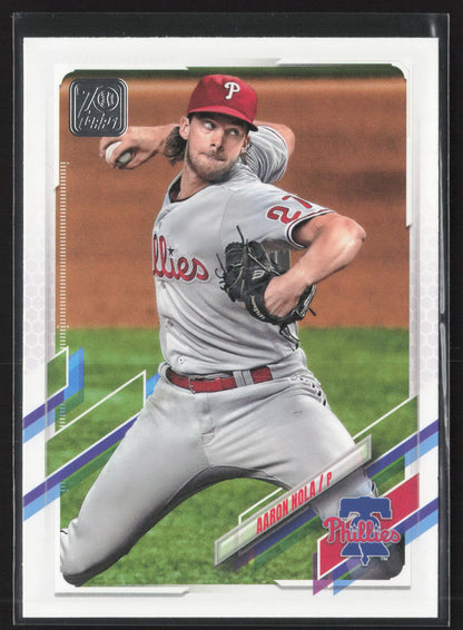 2021 Topps Chrome #46 Aaron Nola