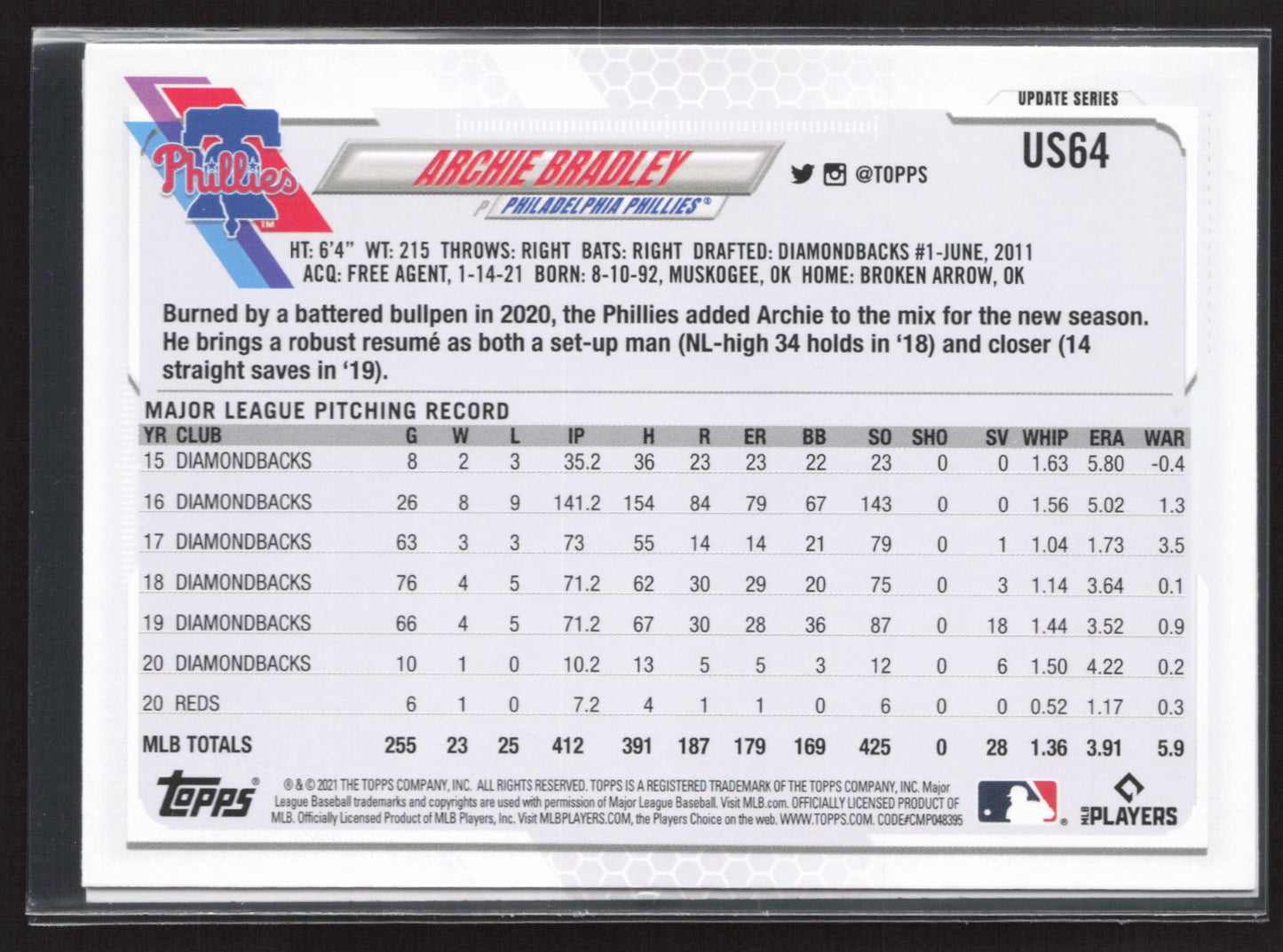 2021 Topps Update #US251 Nick Maton