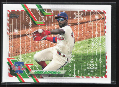 2021 Topps Holiday #HW215 Andrew McCutchen