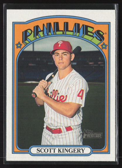 2021 Topps Heritage #393 Scott Kingery