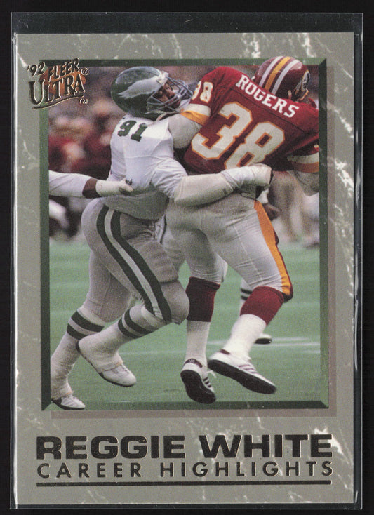 1992 Ultra #2 Reggie White Reggie White: Career Highlights