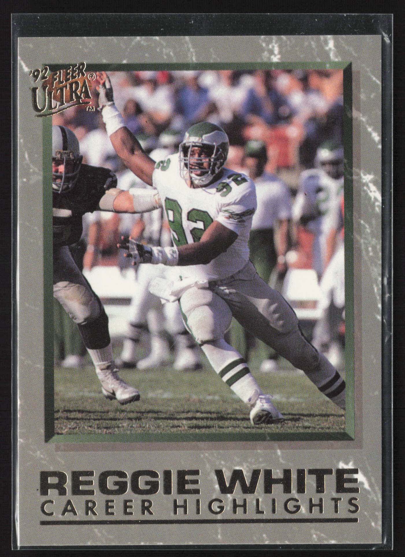 1992 Ultra #3 Reggie White Reggie White: Career Highlights