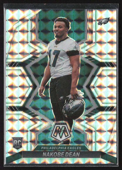 2022 Panini Mosaic #395 Nakobe Dean Mosaic