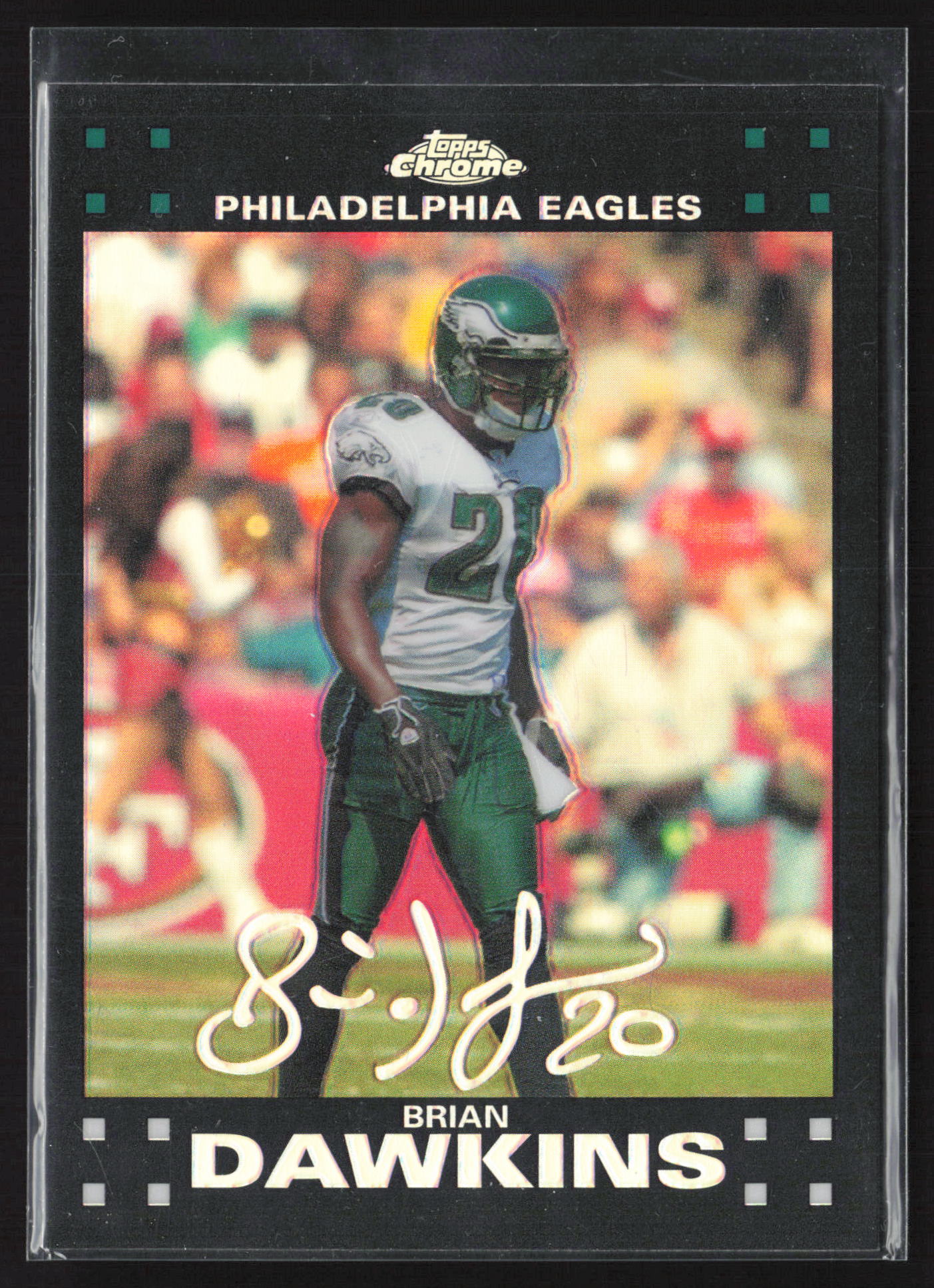 2007 Topps Chrome #TC93 Brian Dawkins Refractors