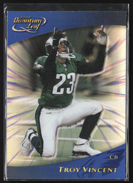 2000 Quantum Leaf #223 Troy Vincent