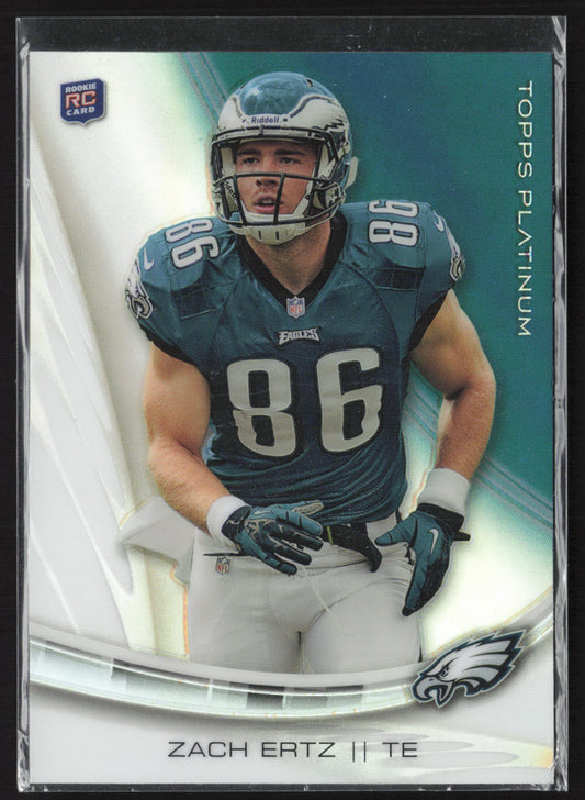 2013 Topps Platinum #142 Zach Ertz Xfractors