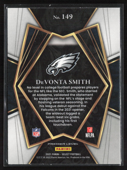 2021 Panini Select #149 DeVonta Smith