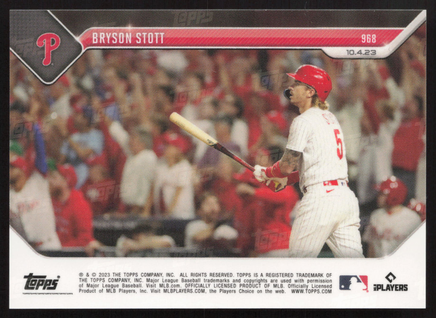 2023 Topps Now #968 Bryson Stott