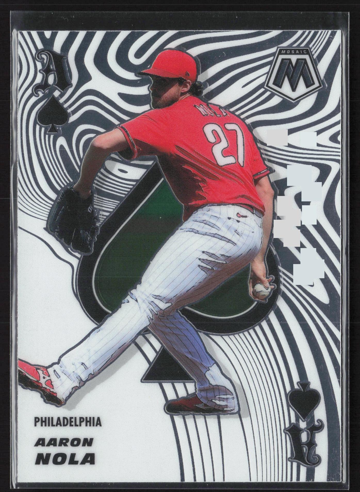 2021 Panini Mosaic #ACE13 Aaron Nola Aces